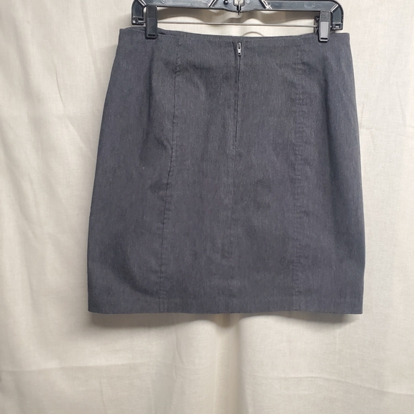 Fashion Bug Charcoal Pencil Skirt - Picture 2 of 4
